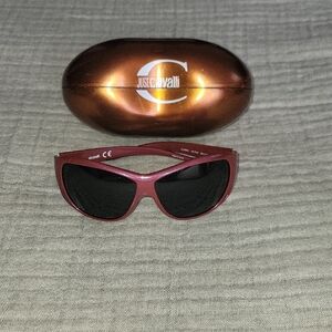 Just Cavalli Redish Sunglasses with original Case  Case